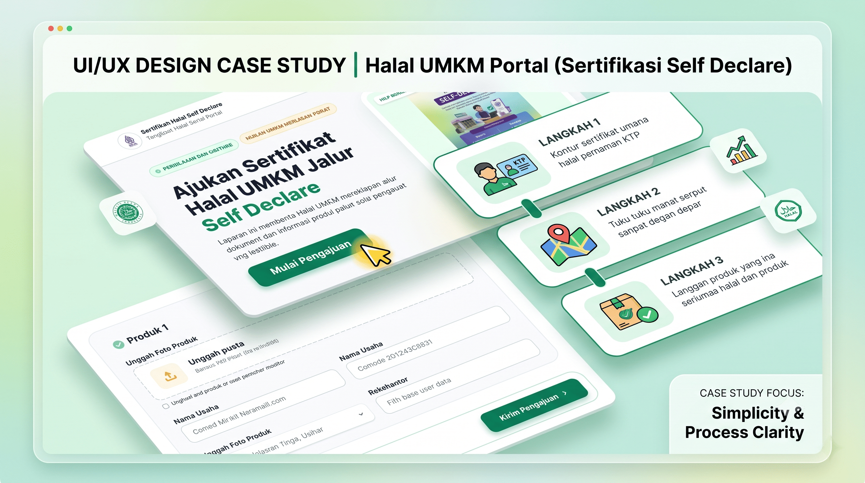 Website Pengajuan Sertifikat Halal UMKM Jalur Self Declare